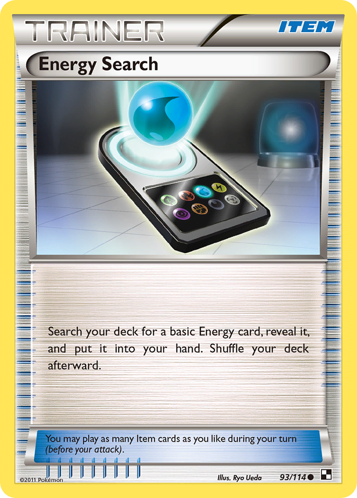 Energy Search (93/114) [Black & White: Base Set] | Dumpster Cat Games