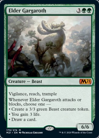 Elder Gargaroth [Core Set 2021] | Dumpster Cat Games
