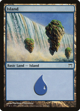 Island (291) [Champions of Kamigawa] | Dumpster Cat Games