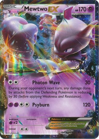 Mewtwo EX (61/162) (Jumbo Card) [XY: BREAKthrough] | Dumpster Cat Games