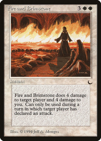 Fire and Brimstone [The Dark] | Dumpster Cat Games