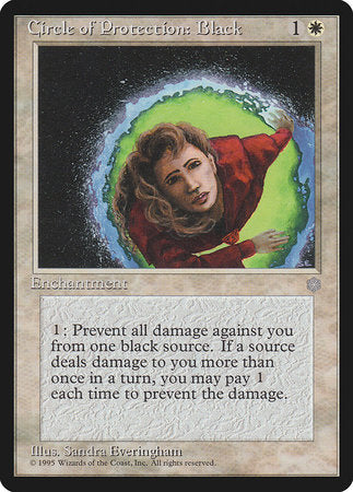 Circle of Protection: Black [Ice Age] | Dumpster Cat Games