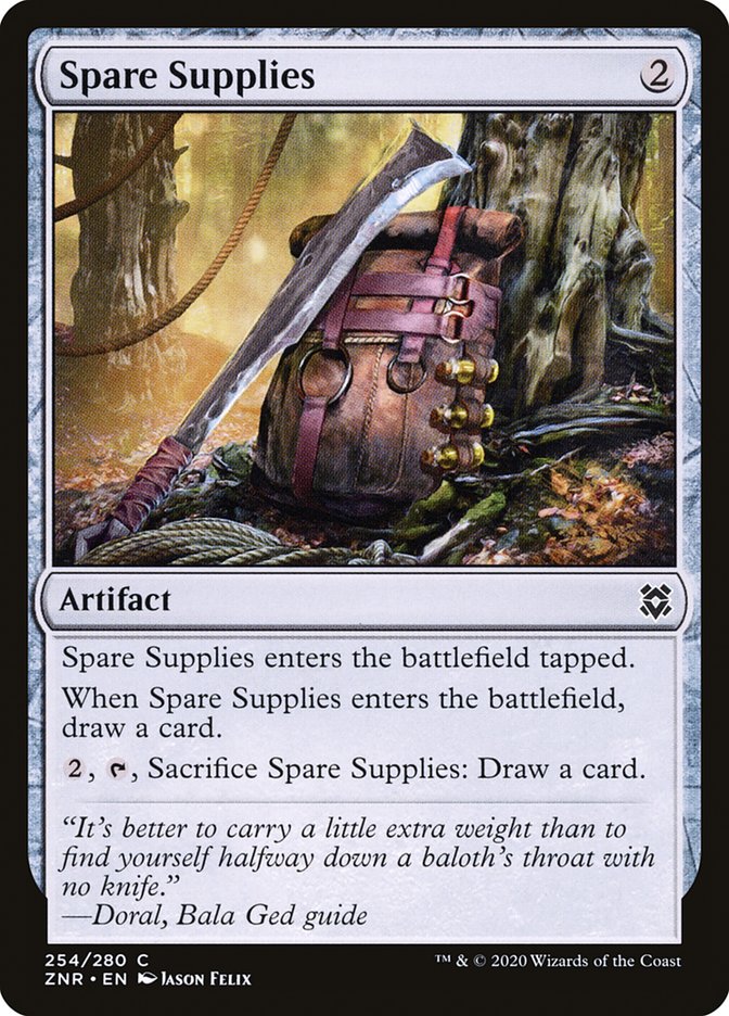 Spare Supplies [Zendikar Rising] | Dumpster Cat Games