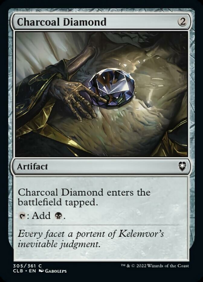 Charcoal Diamond [Commander Legends: Battle for Baldur's Gate] | Dumpster Cat Games
