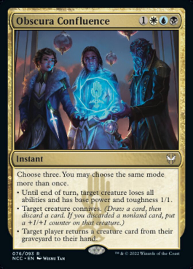 Obscura Confluence [Streets of New Capenna Commander] | Dumpster Cat Games