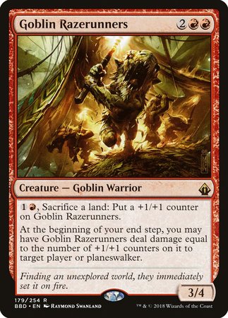 Goblin Razerunners [Battlebond] | Dumpster Cat Games