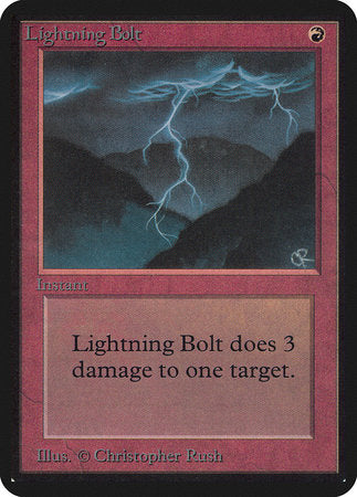 Lightning Bolt [Limited Edition Alpha] | Dumpster Cat Games