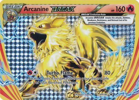 Arcanine BREAK (XY180) (Jumbo Card) [XY: Black Star Promos] | Dumpster Cat Games