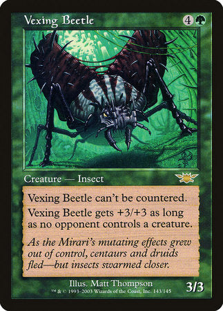 Vexing Beetle [Legions] | Dumpster Cat Games