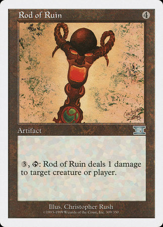 Rod of Ruin [Classic Sixth Edition] | Dumpster Cat Games