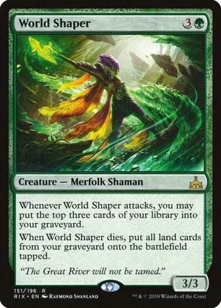 World Shaper [Rivals of Ixalan] | Dumpster Cat Games