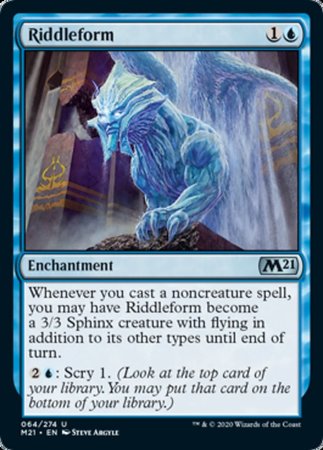Riddleform [Core Set 2021] | Dumpster Cat Games