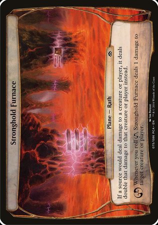 Stronghold Furnace (Planechase Anthology) [Planechase Anthology Planes] | Dumpster Cat Games