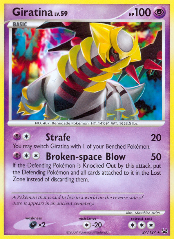 Giratina (27/127) [Platinum: Base Set] | Dumpster Cat Games
