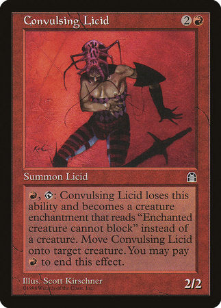 Convulsing Licid [Stronghold] | Dumpster Cat Games