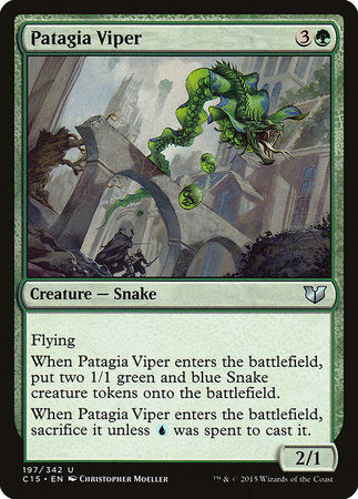 Patagia Viper [Commander 2015] | Dumpster Cat Games