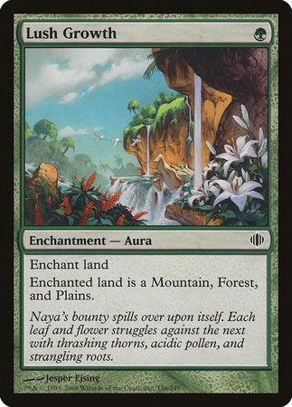 Lush Growth [Shards of Alara] | Dumpster Cat Games