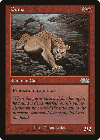 Guma [Urza's Saga] | Dumpster Cat Games