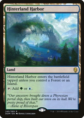 Hinterland Harbor [Dominaria] | Dumpster Cat Games