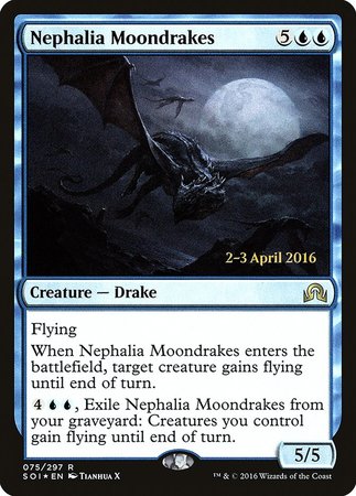 Nephalia Moondrakes [Shadows over Innistrad Promos] | Dumpster Cat Games