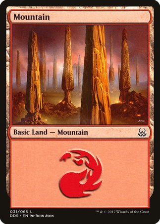 Mountain (31) [Duel Decks: Mind vs. Might] | Dumpster Cat Games