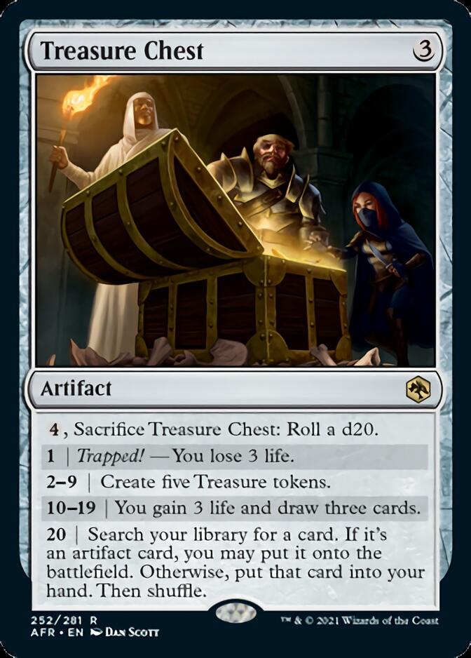 Treasure Chest [Dungeons & Dragons: Adventures in the Forgotten Realms] | Dumpster Cat Games