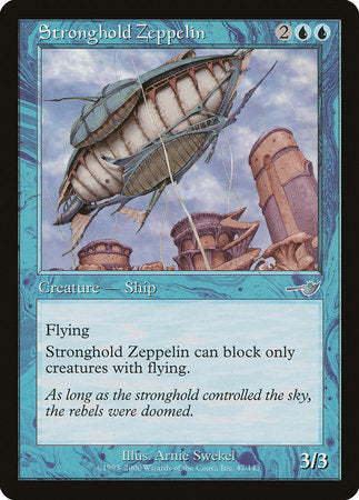 Stronghold Zeppelin [Nemesis] | Dumpster Cat Games