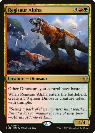 Regisaur Alpha [Ixalan] | Dumpster Cat Games