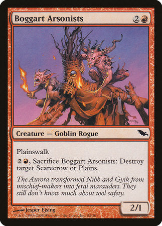 Boggart Arsonists [Shadowmoor] | Dumpster Cat Games