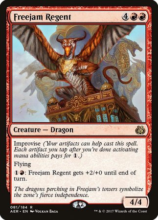Freejam Regent [Aether Revolt] | Dumpster Cat Games