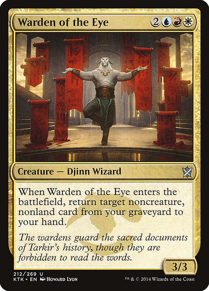 Warden of the Eye [Khans of Tarkir] | Dumpster Cat Games