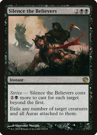 Silence the Believers [Journey into Nyx] | Dumpster Cat Games