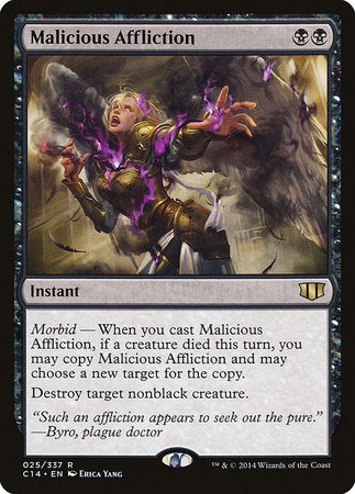 Malicious Affliction [Commander 2014] | Dumpster Cat Games
