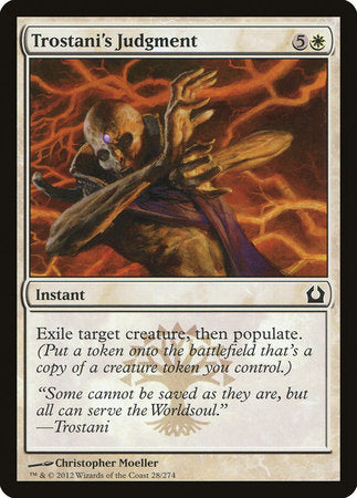 Trostani's Judgment [Return to Ravnica] | Dumpster Cat Games