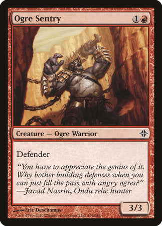 Ogre Sentry [Rise of the Eldrazi] | Dumpster Cat Games
