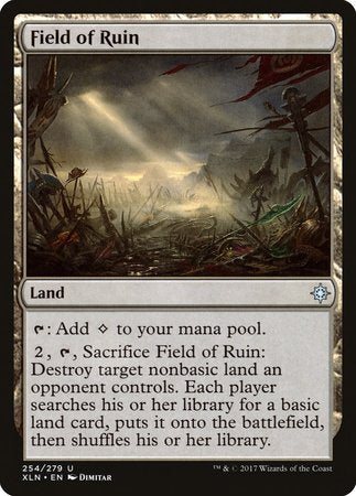 Field of Ruin [Ixalan] | Dumpster Cat Games