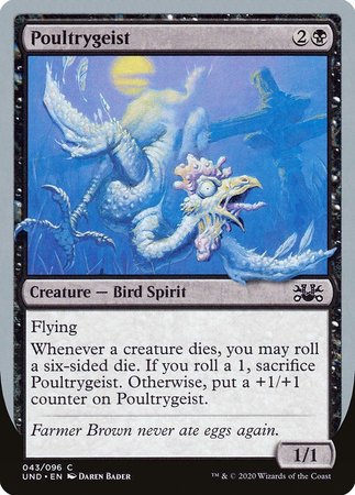 Poultrygeist [Unsanctioned] | Dumpster Cat Games