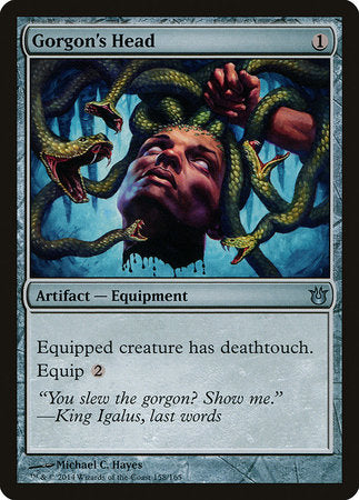 Gorgon's Head [Born of the Gods] | Dumpster Cat Games