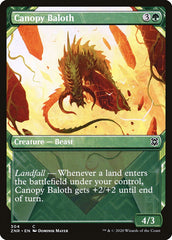 Canopy Baloth (Showcase) [Zendikar Rising] | Dumpster Cat Games