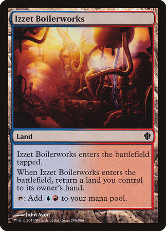 Izzet Boilerworks [Commander 2013] | Dumpster Cat Games
