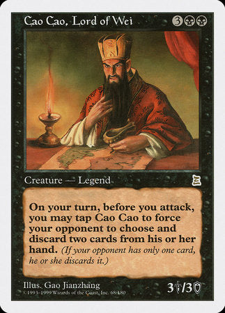Cao Cao, Lord of Wei [Portal Three Kingdoms] | Dumpster Cat Games