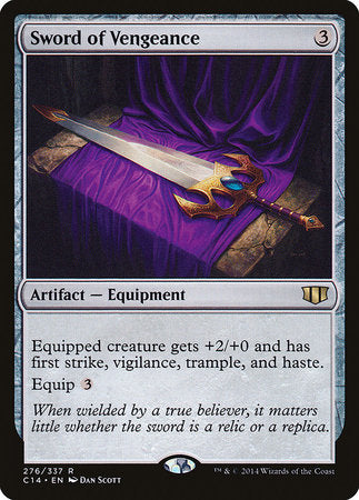 Sword of Vengeance [Commander 2014] | Dumpster Cat Games