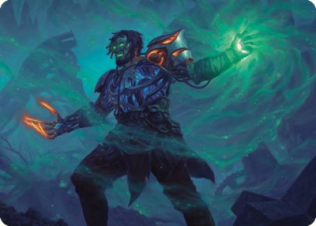 Mishra, Claimed by Gix Art Card [The Brothers' War Art Series] | Dumpster Cat Games