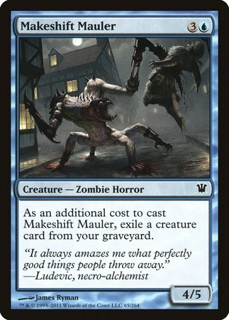 Makeshift Mauler [Innistrad] | Dumpster Cat Games