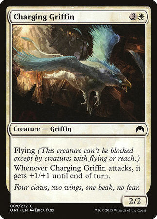 Charging Griffin [Magic Origins] | Dumpster Cat Games