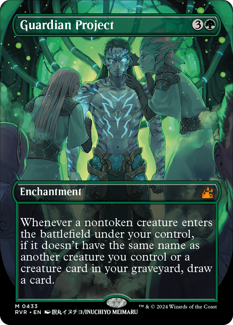 Guardian Project (Anime Borderless) [Ravnica Remastered] | Dumpster Cat Games