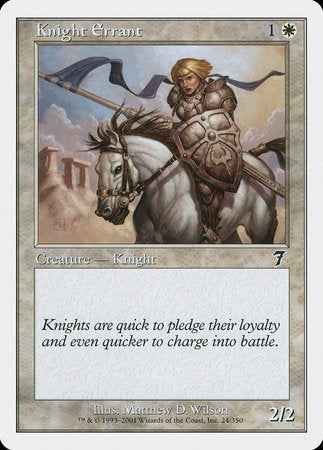 Knight Errant [Seventh Edition] | Dumpster Cat Games