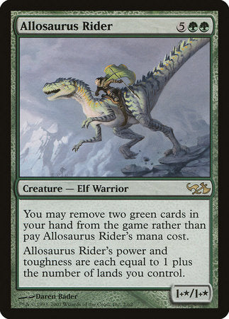 Allosaurus Rider [Duel Decks: Elves vs. Goblins] | Dumpster Cat Games