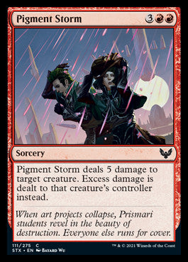 Pigment Storm [Strixhaven: School of Mages] | Dumpster Cat Games