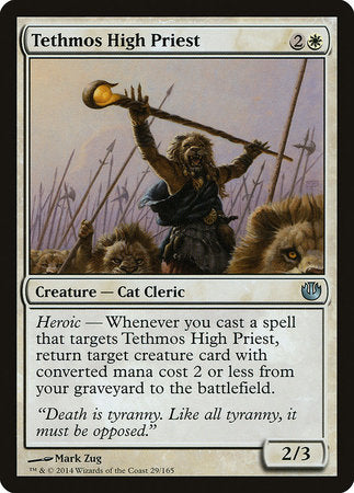 Tethmos High Priest [Journey into Nyx] | Dumpster Cat Games